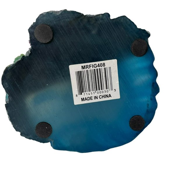 Vintage 1990s Splashing Dolphins Figurine Room Decor Water Coral Moorish 7 in - Picture 11 of 11